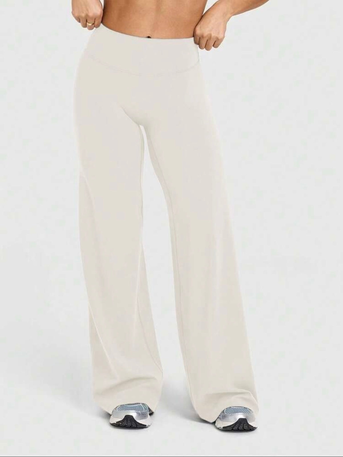 Apricot Wide Leg Yoga Pants