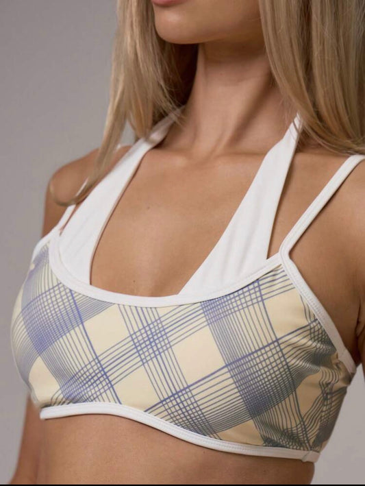 Clueless Print Sports Bra
