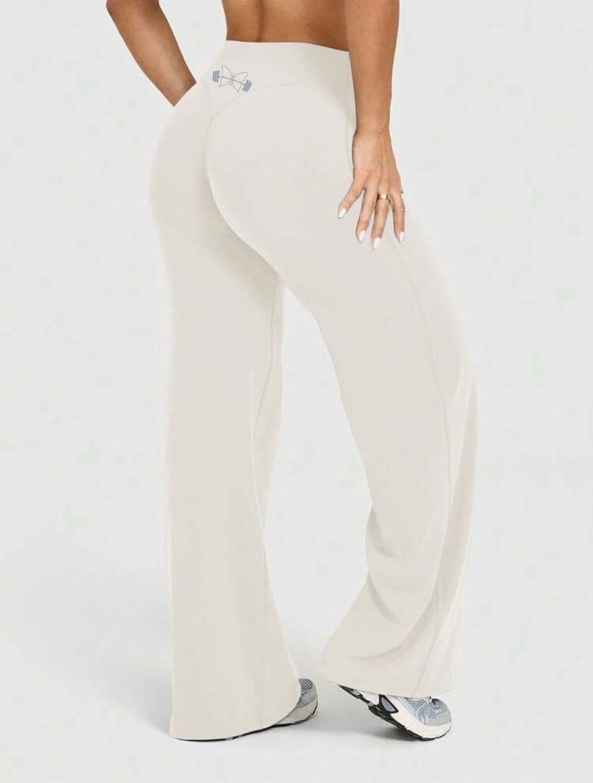 Apricot Wide Leg Yoga Pants